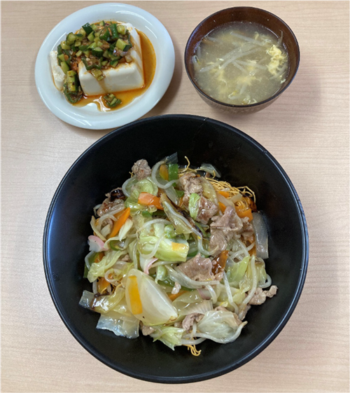 7月4日皿うどん