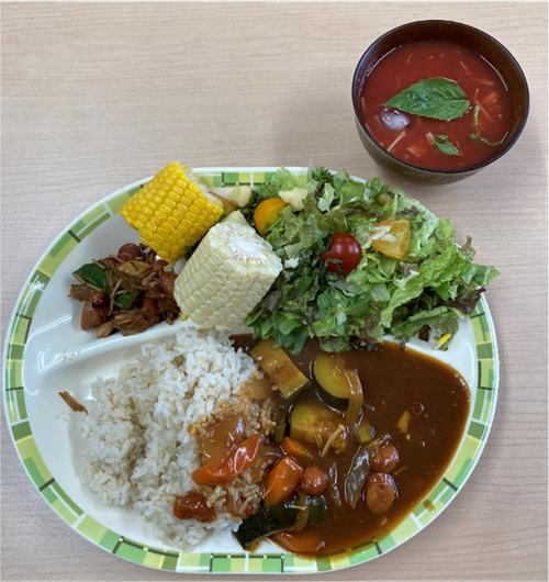7月31日夏野菜カレー