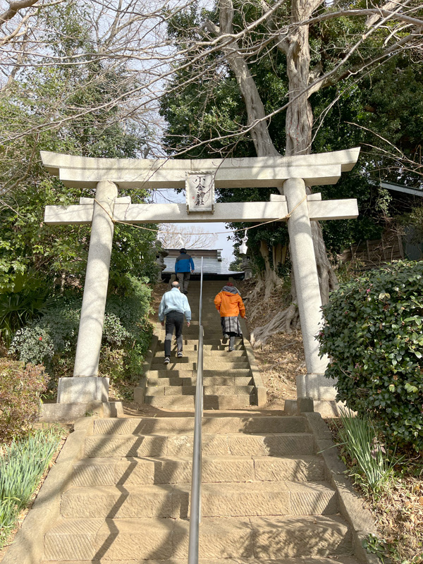 小金神社の階段